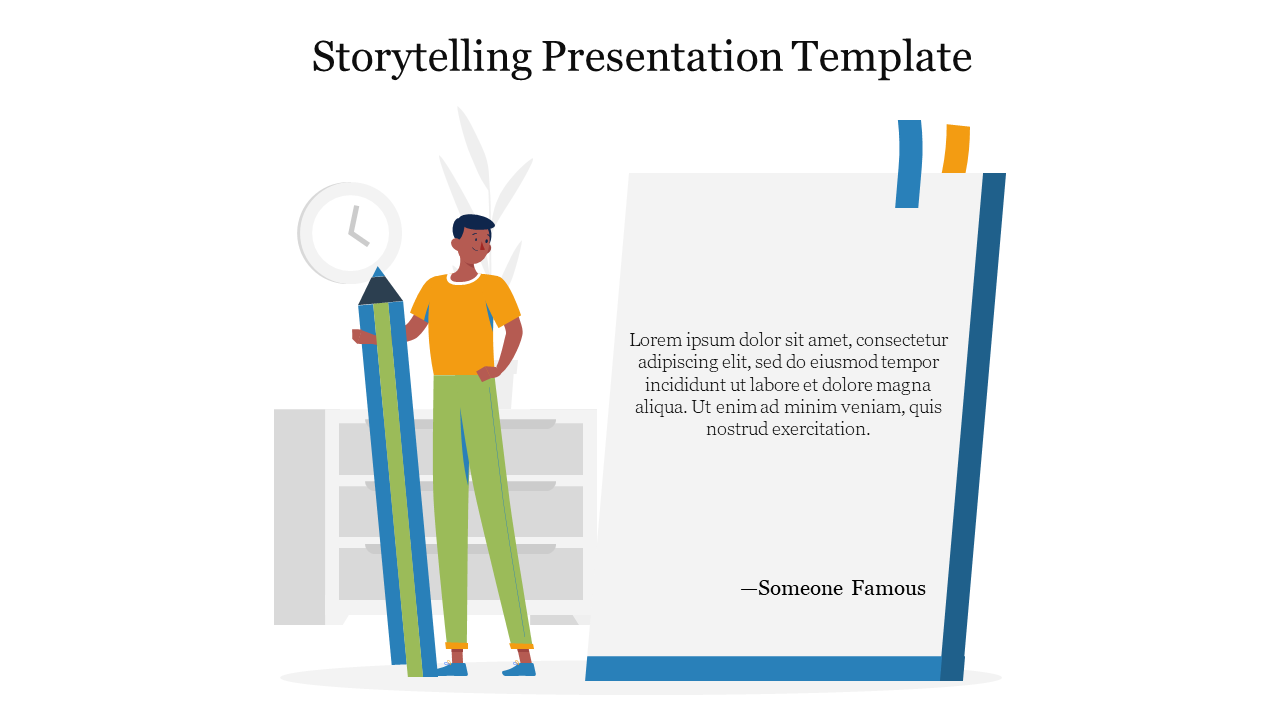 Storytelling PPT Presentation Template and Google Slides